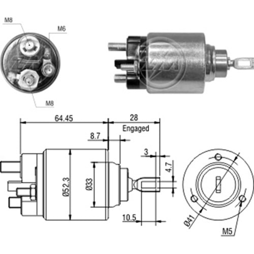 MARS OTOMATIGI 12V FORD COURIER - ESCORT - EUROLINE - KA - MONDEO - NUGGET - SCORPIO - TOURNEO - TRANSIT (SBO-0371)