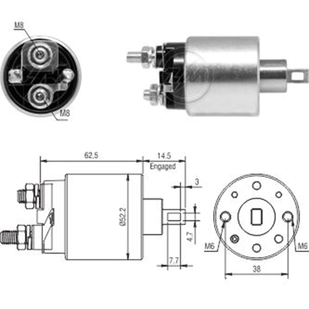 MARS OTOMATIGI 12V ALFA ROMEO MITO / FIAT 1.4 / FORD KA / LANCIA