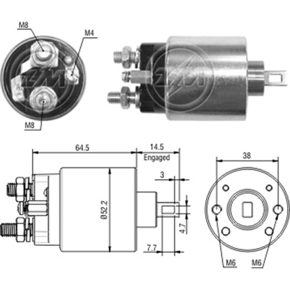 MARS OTOMATIGI 12V AGRALE / VOLKSWAGEN