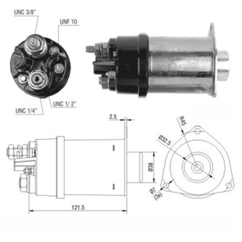 MARS OTOMATIGI 12V 37MT CASE / CATERPILLAR