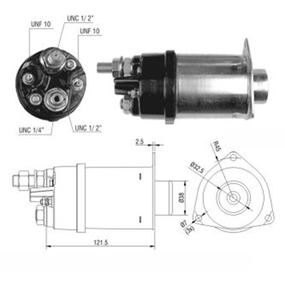 MARS OTOMATIGI 12V 37MT DELCO REMY