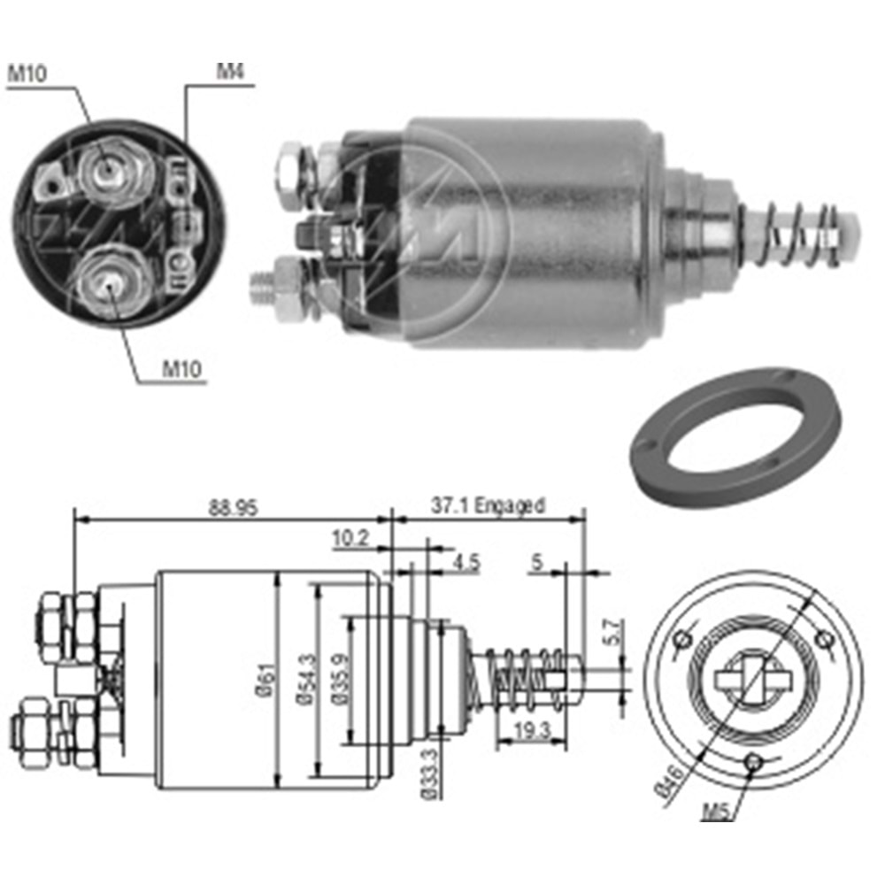 MARS OTOMATIGI 12V GM - OPEL BLITZ / MERCEDES-BENZ T1 (601) - T1 (602)