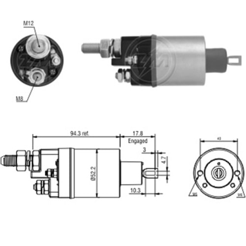 MARS OTOMATIGI 12V CATERPILLAR / CUMMINS / FORD / MACK / MASSEY FERGUSON