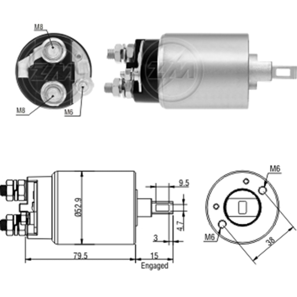 MARS OTOMATIGI 12V CHEVROLET / GMC / HUMMER