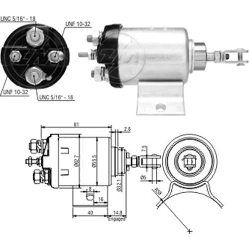 MARS OTOMATIGI 12V FORD F100 - F350 - F600 - GALAXIE - LTD LANDAU