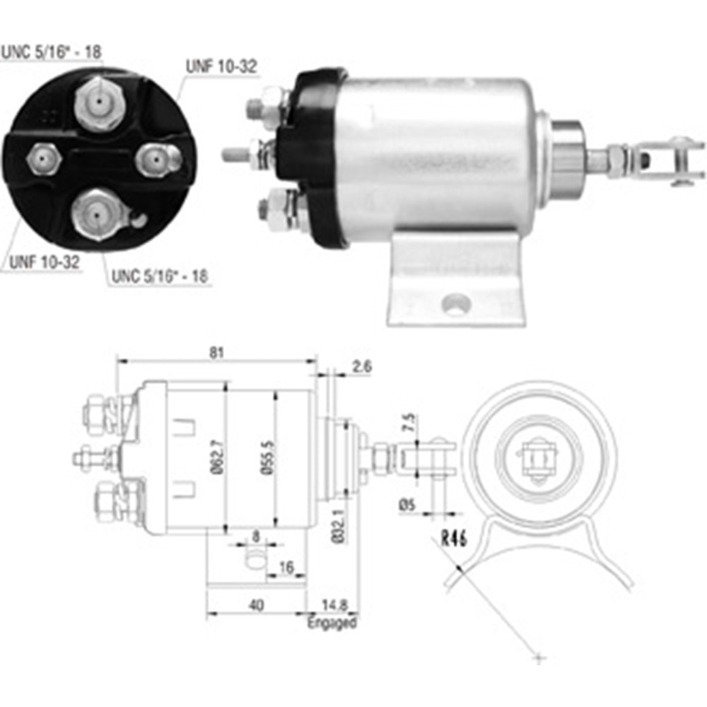 MARS OTOMATIGI 24V FORD F100 - F75 - JEEP - MAVERICK - RURAL