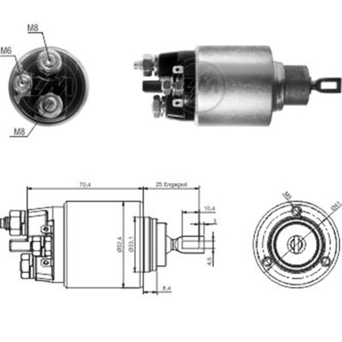 MARS OTOMATIGI 12V MERCEDES-BENZ 180 - 200 - 230 - 250 - SPRINTER