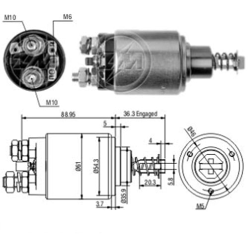 MARS OTOMATIGI 24V DAF / FIAT / FIAT-IVECO / FIAT ALLIS