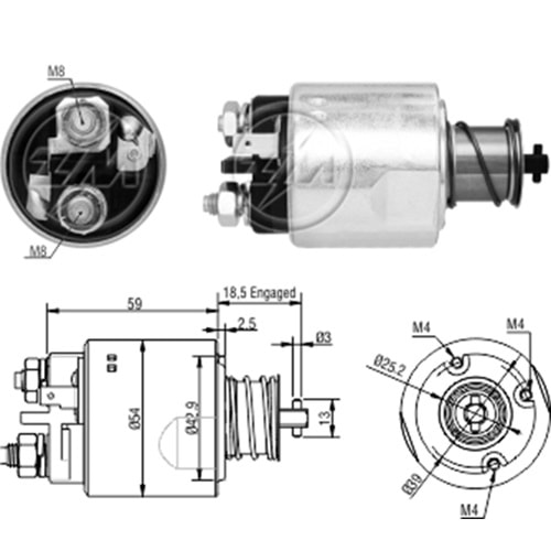 MARS OTOMATIGI 12V HYUNDAI HR / KIA MOTORS BONGO K2500