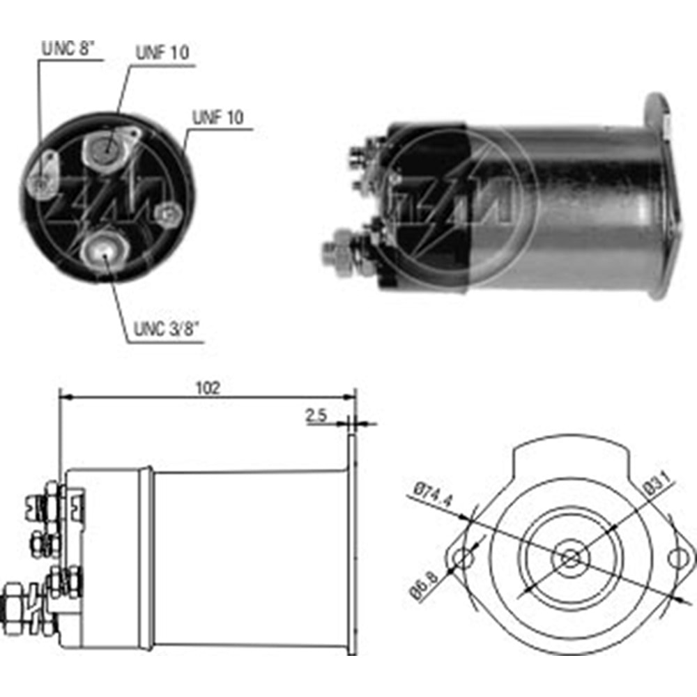MARS OTOMATIGI 12V GM - CHEVROLET / BUICK / GMC / OLDSMOBILE