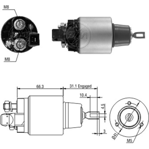 MARS OTOMATIGI 12V NISSAN FRONTIER - X TERRA / TROLLER T4 - T4 M