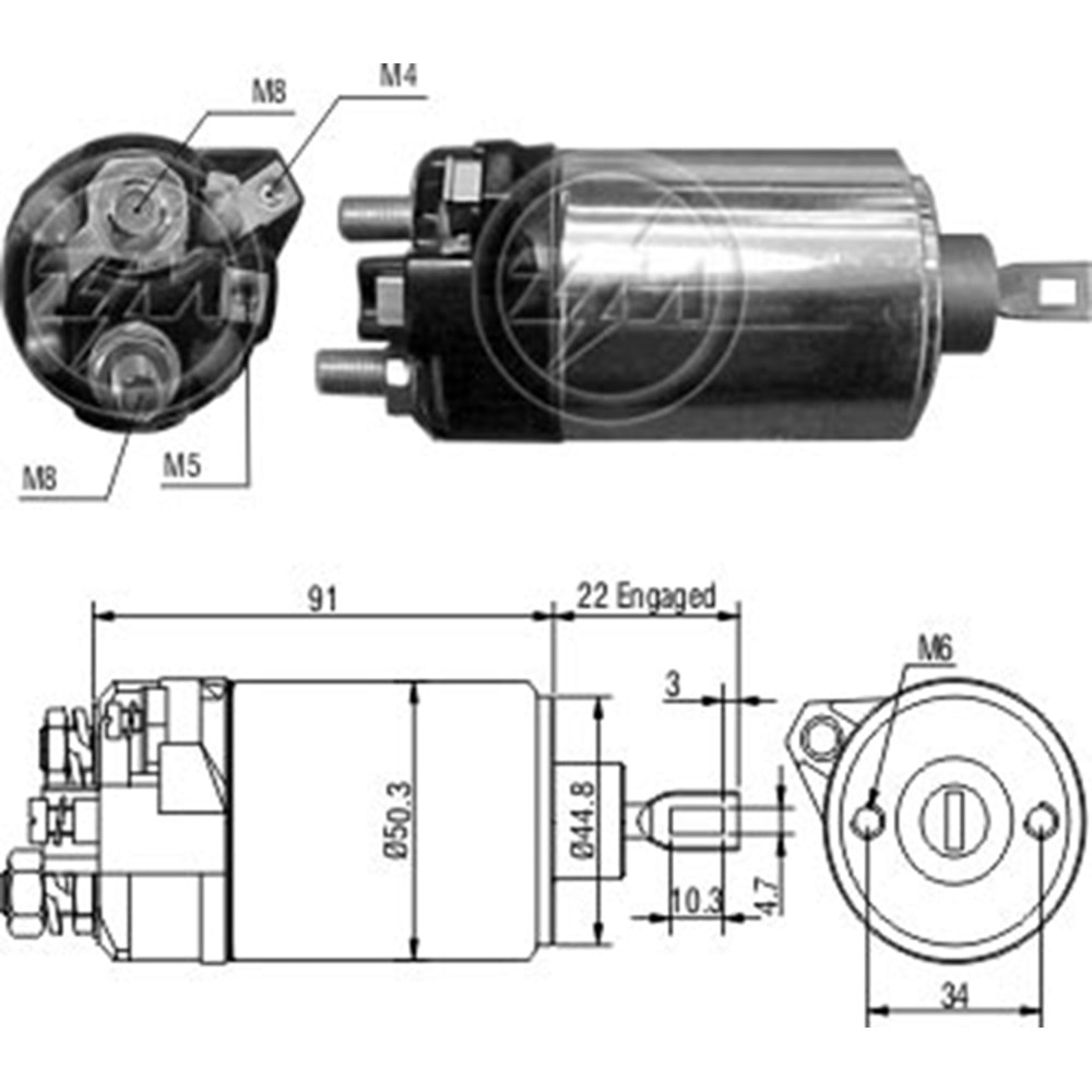 MARS OTOMATIGI 12V MERCEDES-BENZ C - CLASS - G - CLASS - S - CLASS - SL - CLASS - T1 (601) - W123