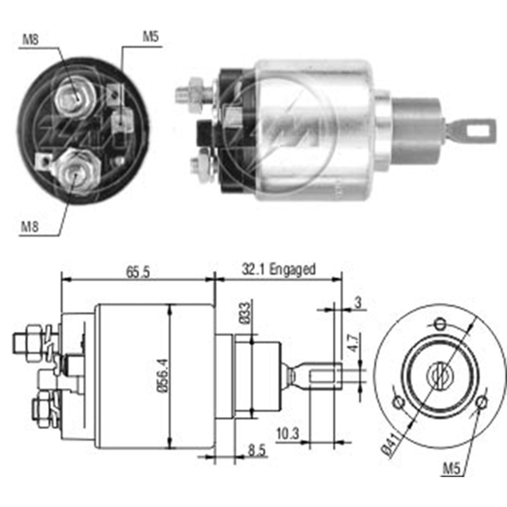 MARS OTOMATIGI 12V ALFA ROMEO / CHRYSLER / GM - OPEL / MERCEDES-BENZ / SSANGYONG