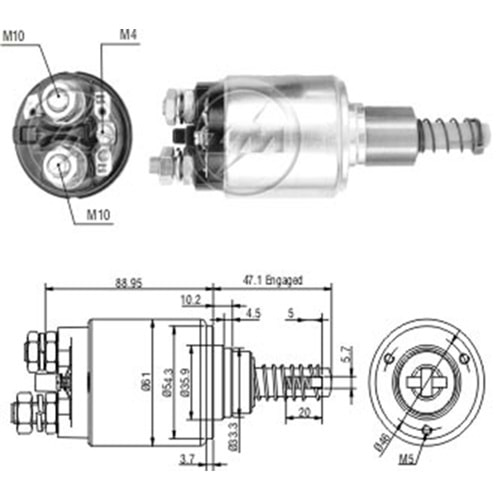 MARS OTOMATIGI 24V FIAT-IVECO 110 - 17 - 120 - 16 - 120 - 17 - 150 - 16 - 160 - 160 - 17 - M130 - M160