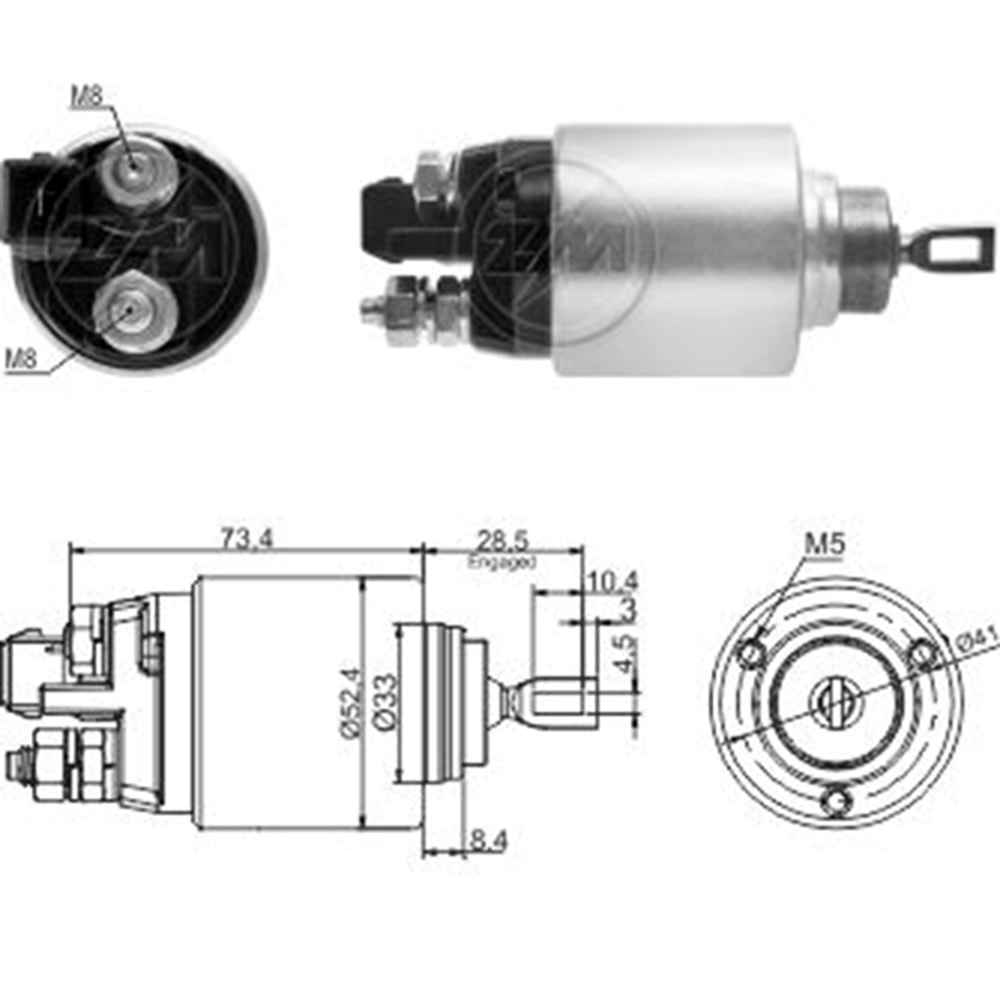 MARS OTOMATIGI 12V AUDI A3 / BMW 3 SERIES / SEAT ALHAMBRA - LEON / SKODA FABIA - OCTAVIA / VOLKSWAGEN BORA