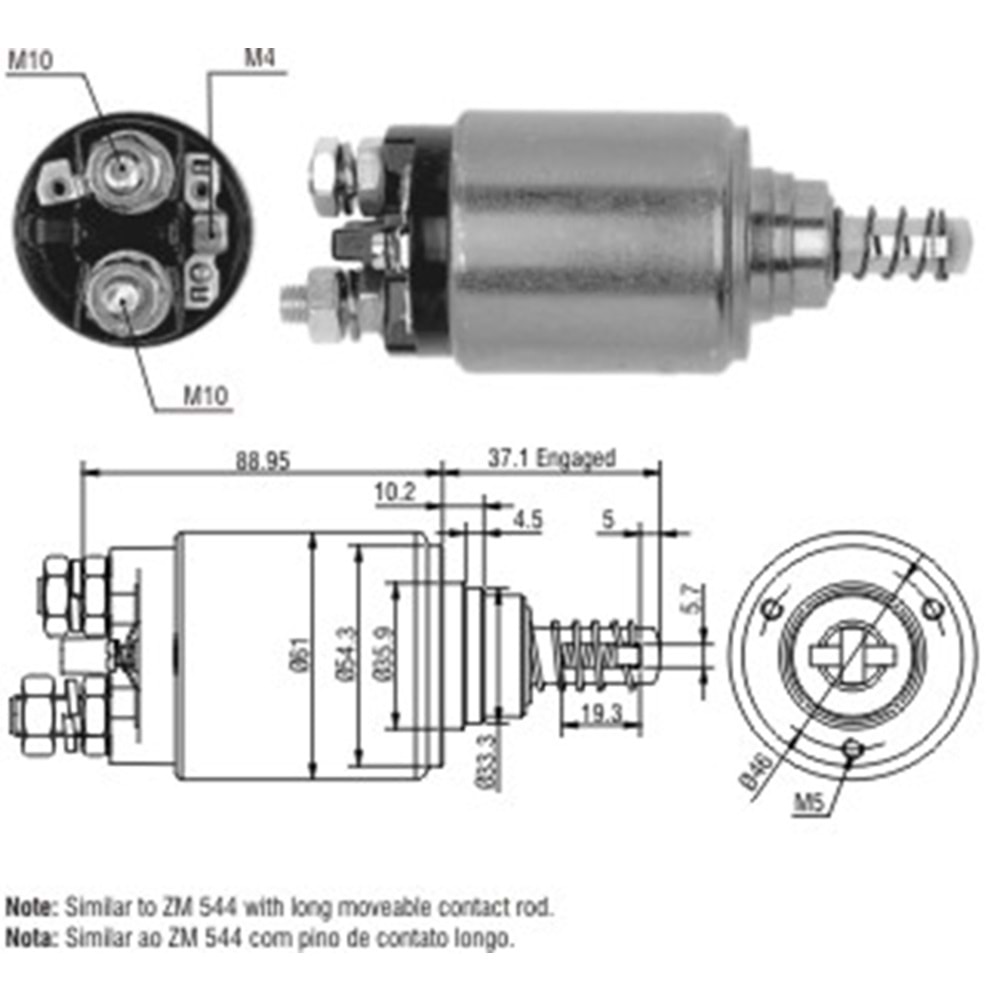 MARS OTOMATIGI 12V ALFA ROMEO / MERCEDES-BENZ / VOLVO