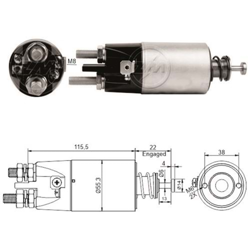 MARS OTOMATIGI 24V VOLVO FH 12 - 16 - FM SERIES - FMX