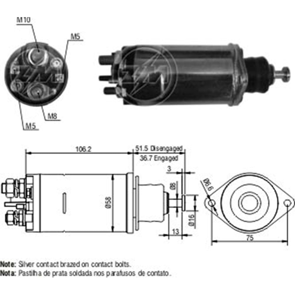 MARS OTOMATIGI 24V 28MT JOHN DEERE IS MAKINASI (CBS-1165)