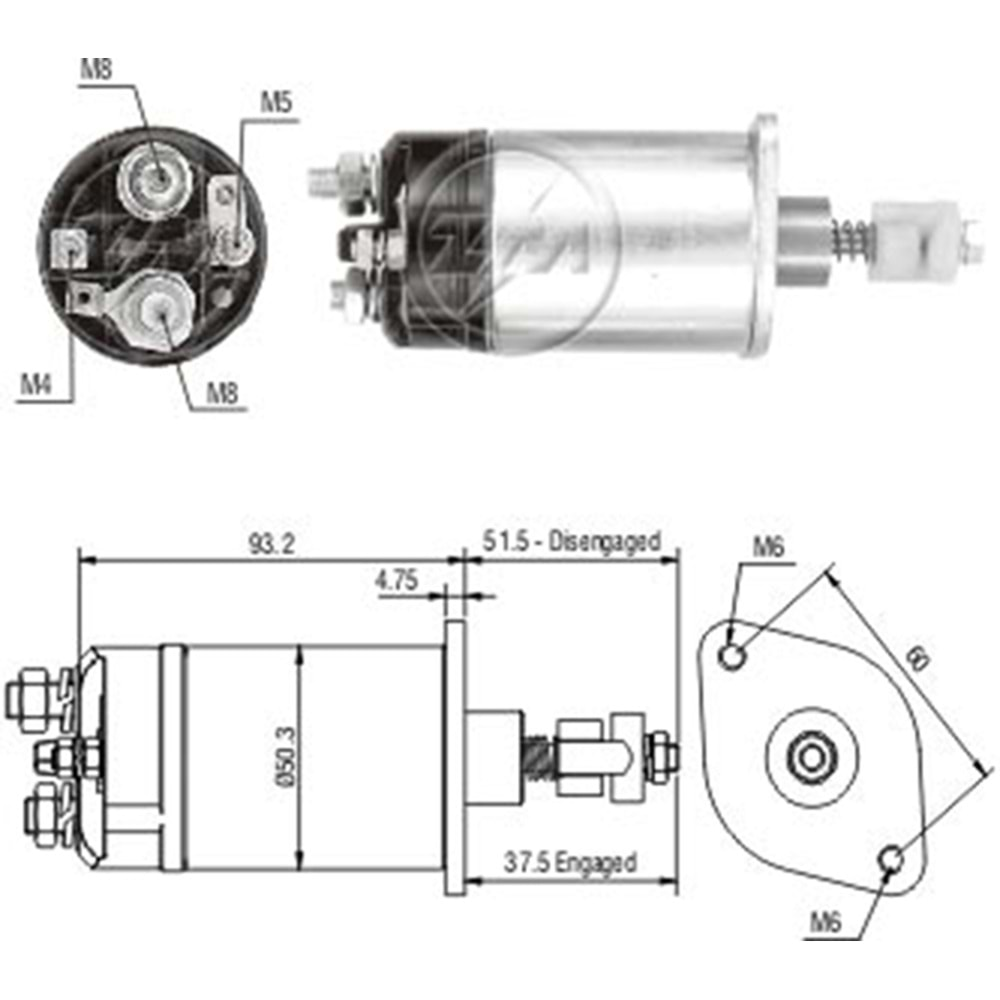 MARS OTOMATIGI 12V FORD F 100 - F 150 - F 1000 - FAIRLANE - FALCON