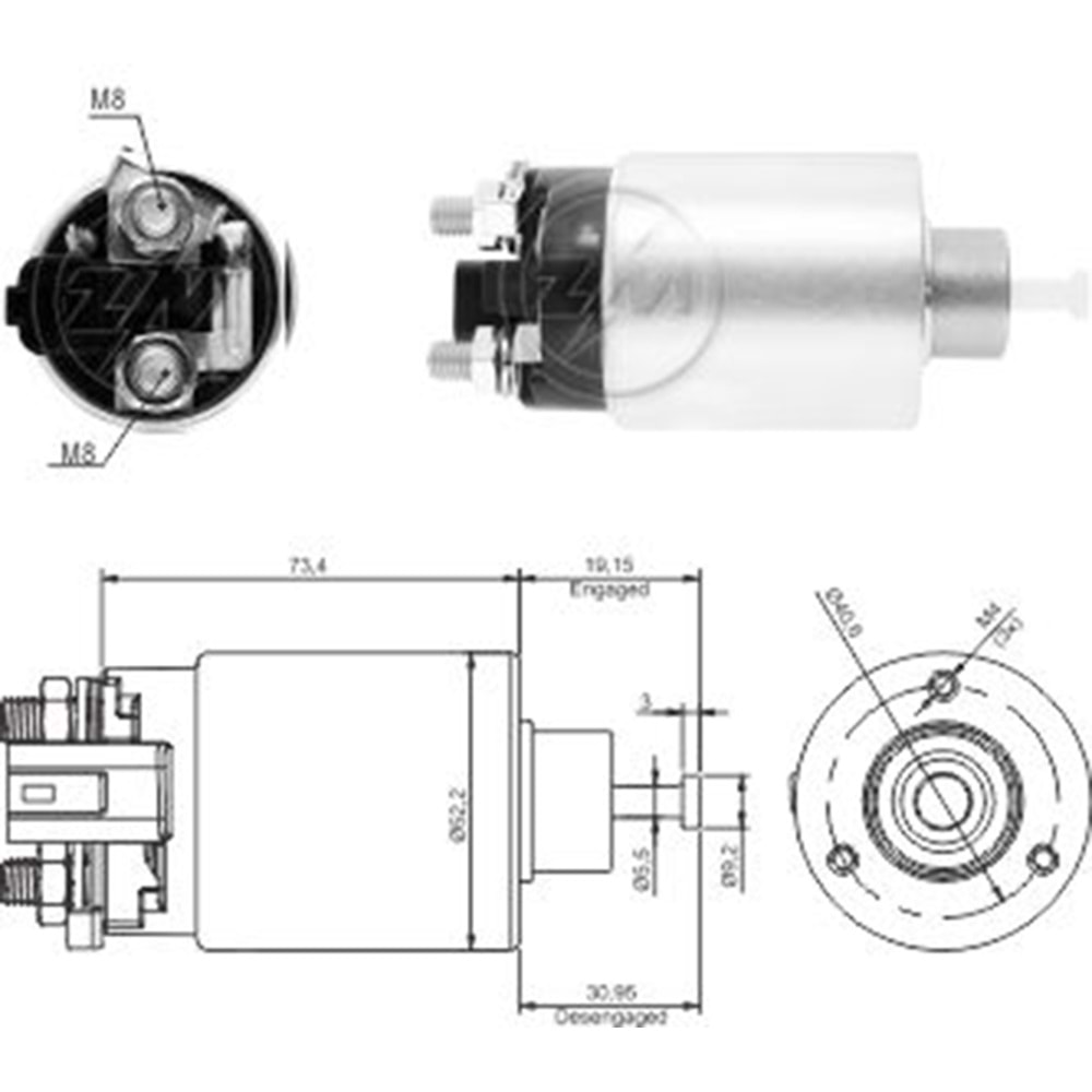 MARS OTOMATIGI 12V HYUNDAI GENESIS COUPE - SANTA FE - SONATA / KIA MOTORS FORTE - FORTE KOUP - MAGENTIS - OPTIMA -
