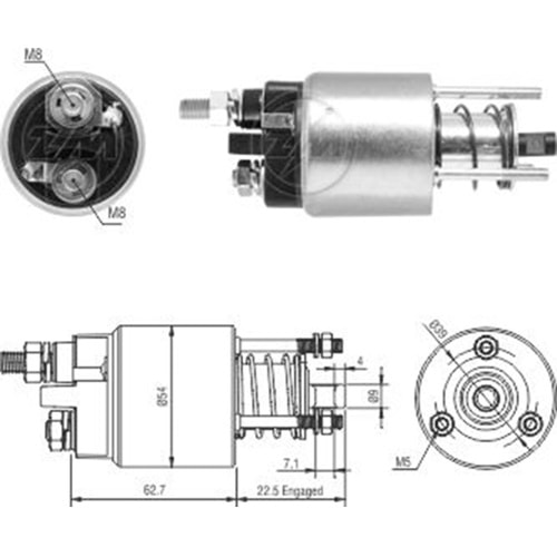 MARS OTOMATIGI 12V ALFA ROMEO MITO / FIAT 500 - BRAVO - DOBLO - IDEA - PANDA - PUNTO - STILO / LANCIA DELTA - MUSA