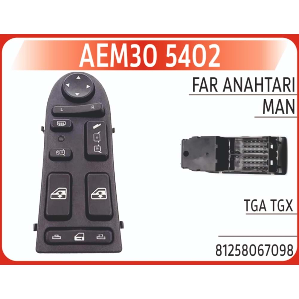 CAM ANAHTARI MAN TGA TGX