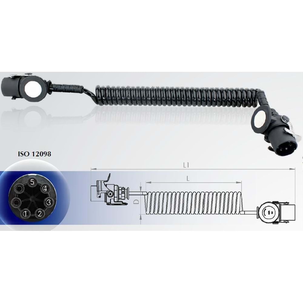 5LI ABS - EBS ELEKTRIK KABLOSU 4.50 MT.