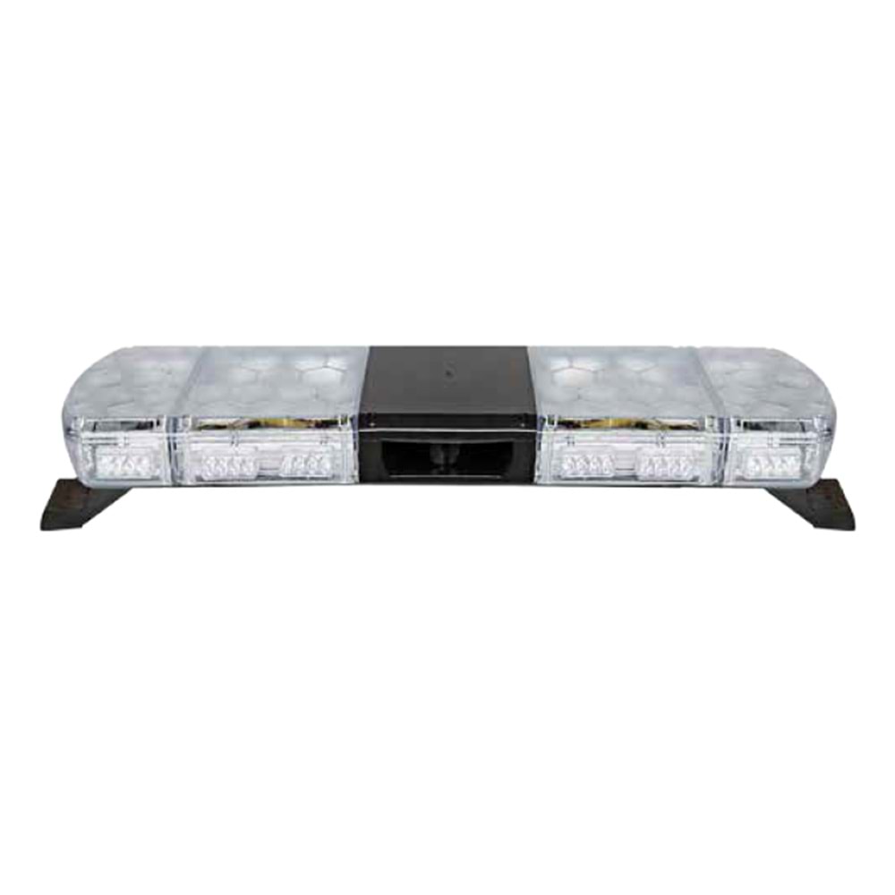 TRAFIK IKAZ LAMBASI LED SARI-KIRMIZI HOPARLORLU 119 CM KOMPLE SEFFAF