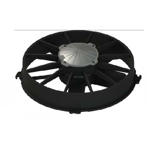 BLOWER UNITESI YASSI GENIS KANAT UFLEME TIP 12V 12 INC