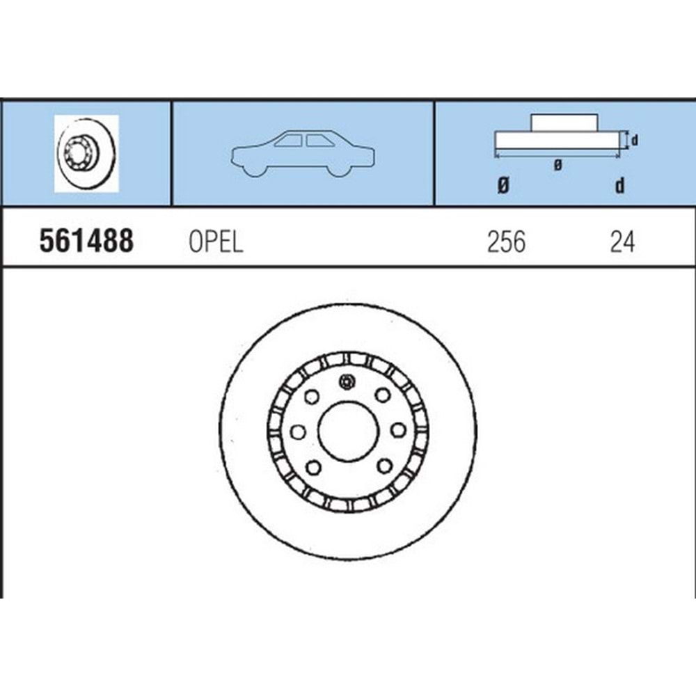 FREN DISKI ON HAVALI NexIa 1,5 16V 95-