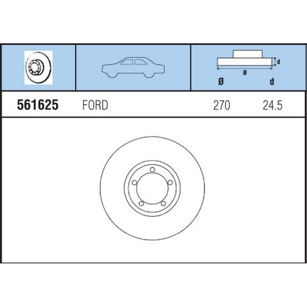 FREN DISKI ON HAVALI TRANSIT T15 -01