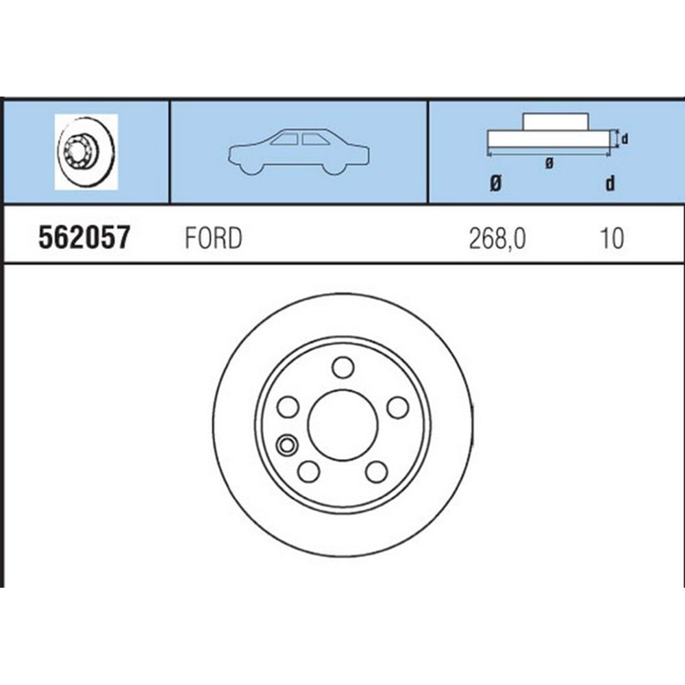 FREN DISKI ARKA Alhambra 1.8I 20V Turbo, 1,9 Turbo DIesel, 2.0, 2.9 V6 Arka