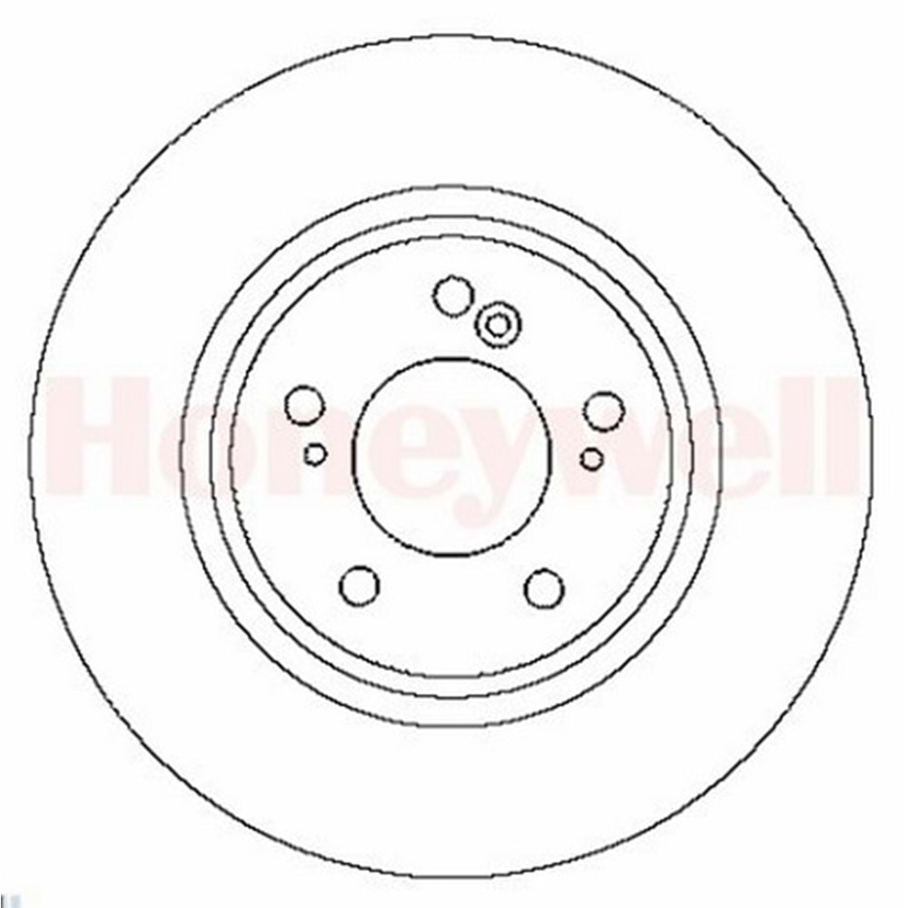 FREN DISKI ON HAVALI ACCORD VII 1,8 / 2,0 (00-)
