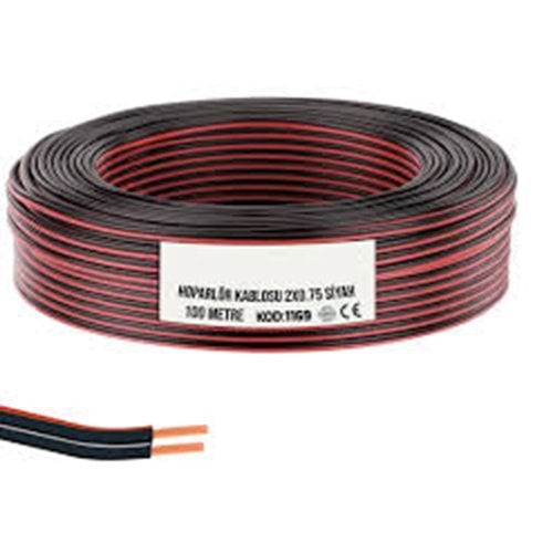 HOPARLOR KABLOSU 2X0,75mm
