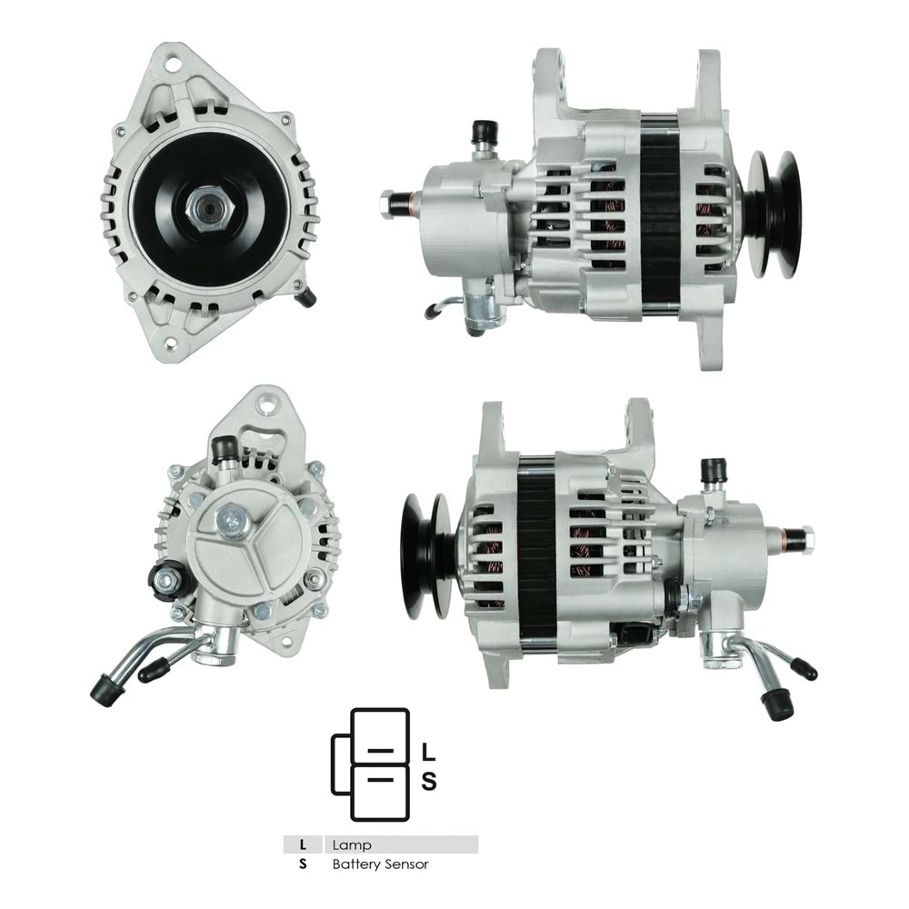 ALTERNATÖR HITACHI 12V 80A ISUZU D-MAX 2002
