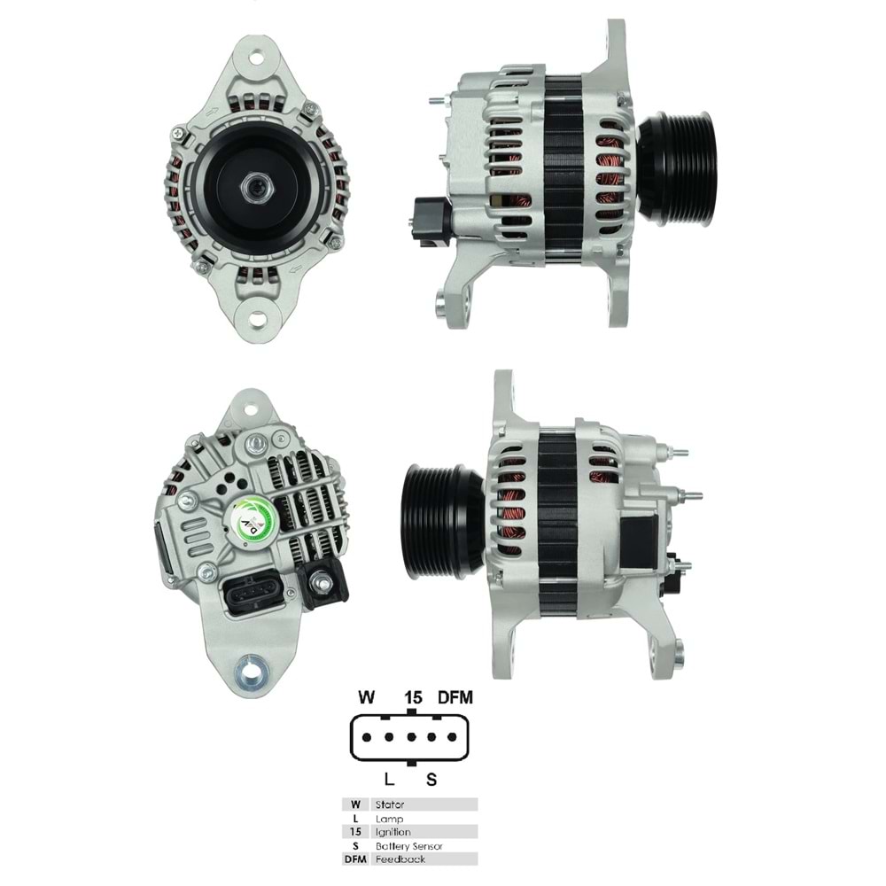 ALTERNATÖR MITS. 24V 100A RENAULT PREMIUM II