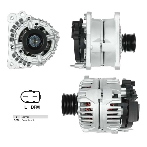 ALTERNATÖR BOSCH 12V 90A VW BORA/GOLF/AUDI/SEAT