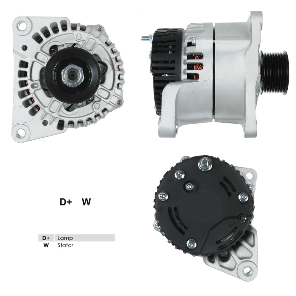 ALTERNATÖR ISKRA 12V 95A JCB 4CX 444TA IA0908