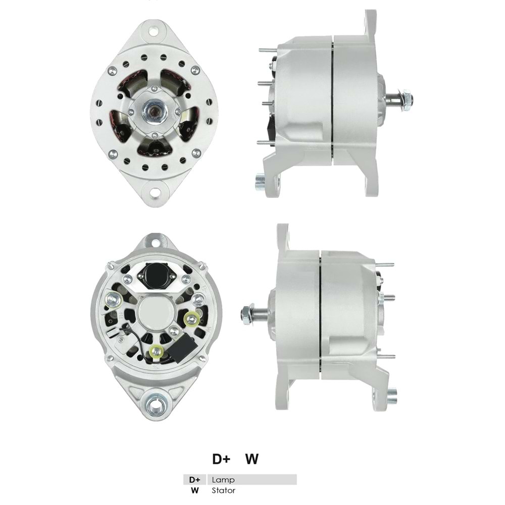 ALTERNATÖR BOSCH 24V 80A VOLVO FH12-FH16