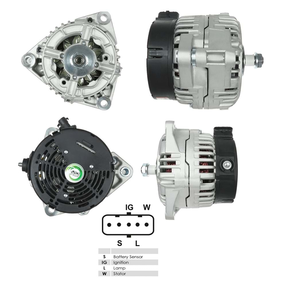 ALTERNATÖR BOSCH 24V 90A MAN TGA 2000-2004