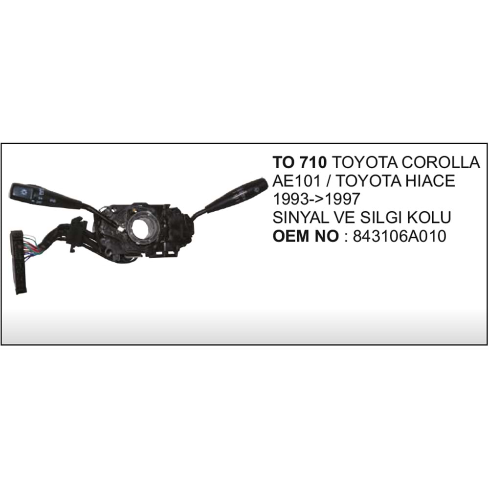 SINYAL VE SILGI KOLU COROLLA 93-97
