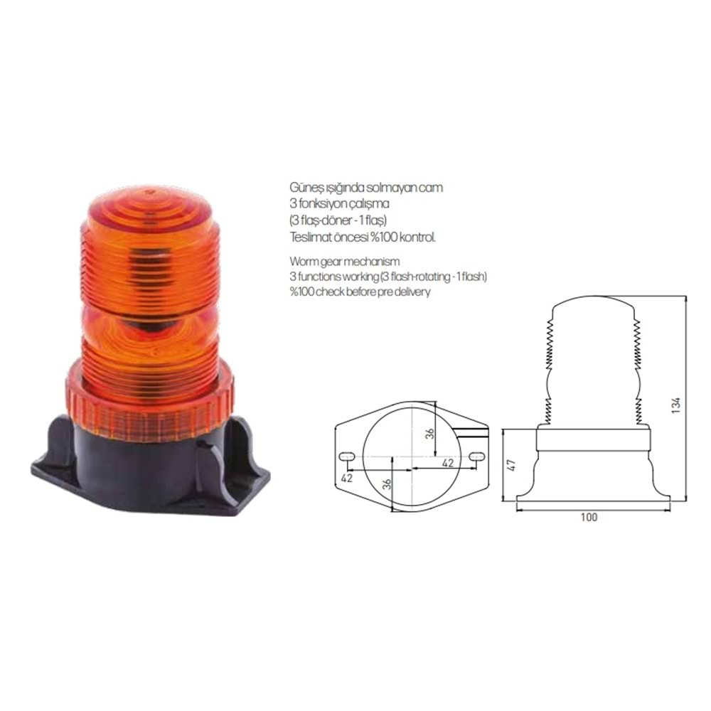 CAKAR LAMBA SABIT 12V 10W