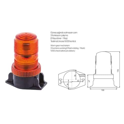 CAKAR LAMBA SABIT 12V 10W