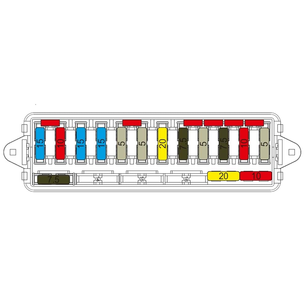 SIGORTA KUTUSU 13 LU M.F TRAKTOR