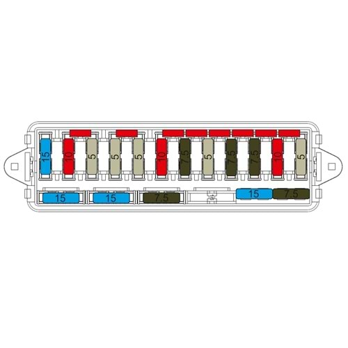 -SIGORTA KUTUSU 15 LI M.F TRAKTOR