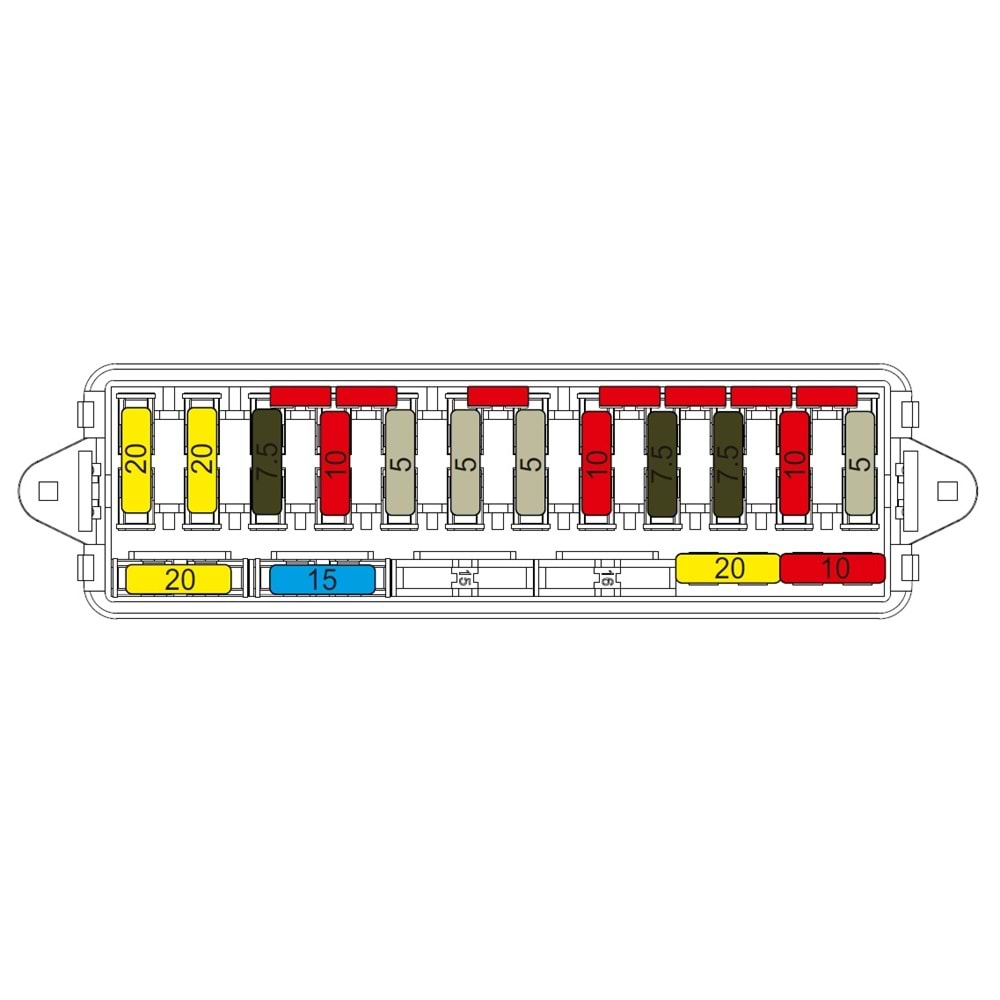 SIGORTA KUTUSU 14 LU M.F TRAKTOR