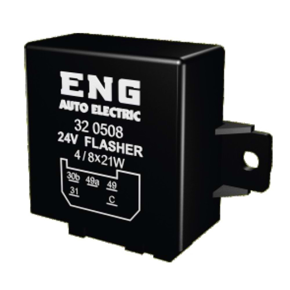 -FLASOR TIR 24V 6 TERMINAL SSF 386