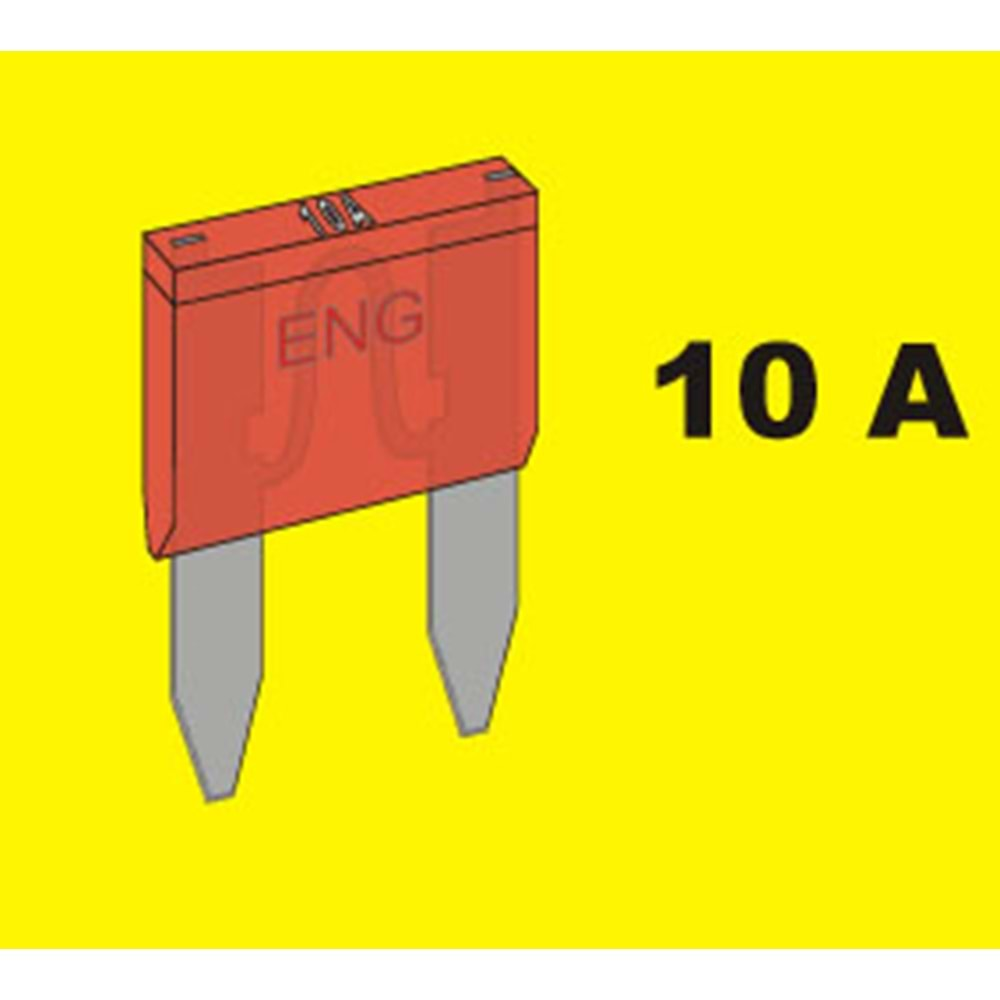 -MINI BICAK SIGORTA 10 AMPER