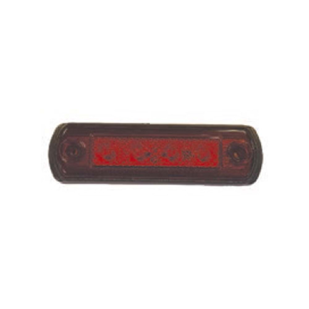 LED MARKER LIGHT KAUCUK KIRMIZI 12 24V