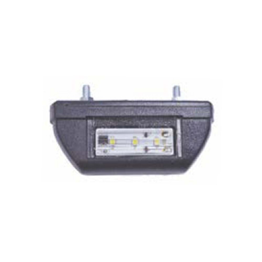 LED PLAKA LAMBASI SIYAH KUCUK 12 24V